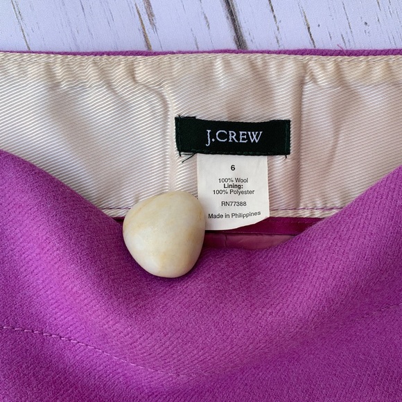 J. Crew Double Serge Wool No 2 Pencil Skirt - Picture 4 of 6